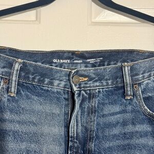 Old Navy Blue Washed Denim Jeans - Original Taper